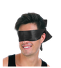 Blindfold Eye Mask Sleep Adult Toy Fun Soft Role Play Satin Fun - Black