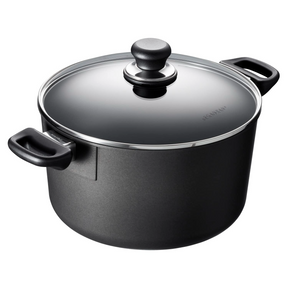 Scanpan Classic Induction Non-Stick Tall Dutch Oven 26cm/6.5 Litre, Black