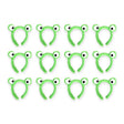 12x Plush Frog Eyes Animal Party Costume Dress Up Zoo Headband Book Week in Green