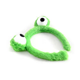 12x Plush Frog Eyes Animal Party Costume Dress Up Zoo Headband Book Week in Green
