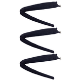 3x Black Clip-On Animal Tail Pack - Dog/Cat Costume Accessory (Halloween & Fancy Dress)