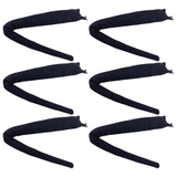 6x Black Clip-On Animal Tail Bulk Pack - Dog/Cat Costume Accessory (Halloween & Fancy Dress)