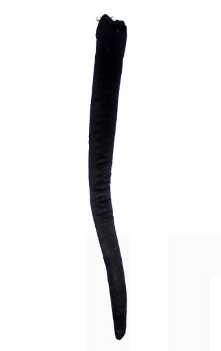 Black Clip-On Animal Tail - Dog/Cat Costume Accessory (Halloween & Fancy Dress)