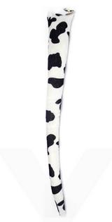 Cow Clip-On Animal Tail - Costume Accessory (Halloween & Fancy Dress)
