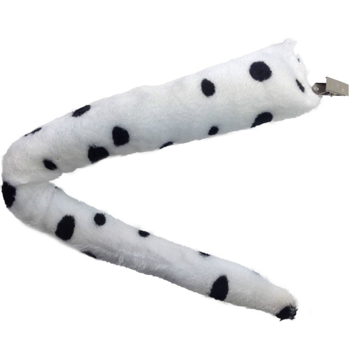 Dalmatian Clip-On Dog Tail - Animal Costume Accessory (Halloween & Fancy Dress)