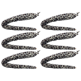 6x Leopard Clip-On Animal Tail Bulk Pack - Tiger/Cat Costume Accessory (Halloween & Fancy Dress)