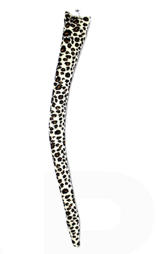 Leopard Clip-On Animal Tail - Tiger/Cat Costume Accessory (Halloween & Fancy Dress)