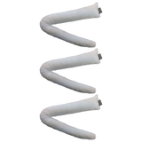 3x White Clip-On Animal Tail Pack - Dog/Cat Costume Accessory (Halloween & Fancy Dress)