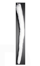 White Clip-On Animal Tail - Dog/Cat Costume Accessory (Halloween & Fancy Dress)