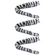 3x Zebra/Horse Clip-On Animal Tail Pack - Costume Accessory (Halloween & Fancy Dress)