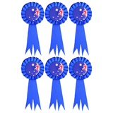 6x Australia Flag Clip-On Ribbon Badge for Tennis and Cricket (Bulk Pack)