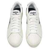 Diadora Mens Game Low Waxed Casual Shoes - White/Black