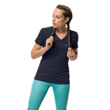 Jack Wolfskin Womens Crosstrail T-Shirt - Short Sleeve Base Layer Top - Midnight Blue