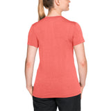 Jack Wolfskin Womens Crosstrail T-Shirt - Flamingo (Short Sleeve Base Layer Top)