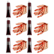 6x Fake Blood Gel Bulk Pack - Zombie/Vampire Halloween Make Up (Horror Accessory)