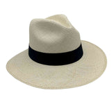 Jacaru 1812 Original Classic Straw Panama Hat - Thin Braid & UPF 30 (Made in Montecristi Ecuador)