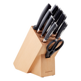 Scanpan 10-Piece Classic Wooden Knife Block Set
