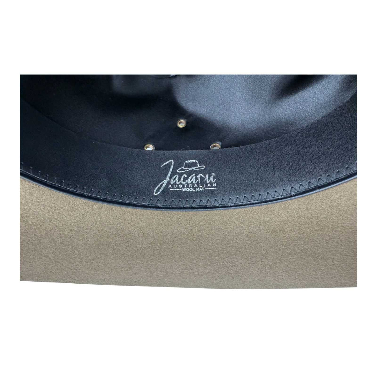 Jacaru 1859 Australian Wool Felt Fedora Hat - Wide Brim Water Resistant & UPF 50+