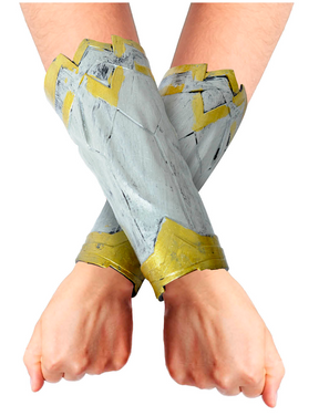 Gladiator Wrist Cuffs & Arm Guards - Roman/Medieval Warrior (Costume Accessory)