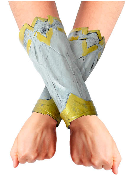 Gladiator Wrist Cuffs Arm Guards Roman Medieval Warrior Party Costume 