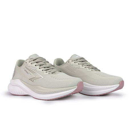 Sfida Brazen Womens Runners - Stone/Pink (Running Shoes/Sneakers)