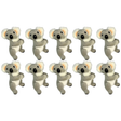 10x Bocchetta 12cm Mini Koala Plush Toy Bulk Pack (Australian Stuffed Animal Souvenir Keyring Gift)