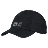 Jack Wolfskin Texapore Baseball Rain Cap Waterproof Windproof Hat - Black