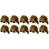 10x Bocchetta 11cm Mini Echidna Plush Toy Bulk Pack (Australian Stuffed Animal Souvenir Keyring Gift)