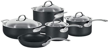Chasseur 5 Piece Hard Anodised Cookware Set