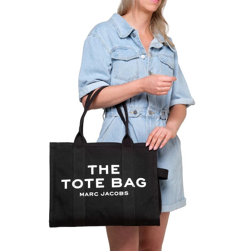 Marc Jacobs The Canvas Large Tote Bag in Black