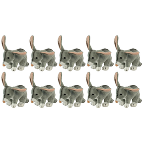 10x Bocchetta 15cm Mini Bilby Plush Toy Bulk Pack (Australian Stuffed Animal Souvenir Keyring Gift)
