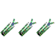 3x Mens Army Camouflage Suspenders Bulk Pack - Strong Adjustable Clip On Braces for Weddings/Formals