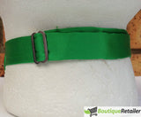 Mens Large Green Bow Tie (Pre-Tied Classic Formal Necktie)