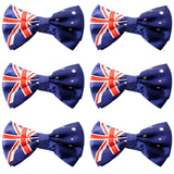 6x Australian Flag Bow Tie – Patriotic Accessory Australia Day