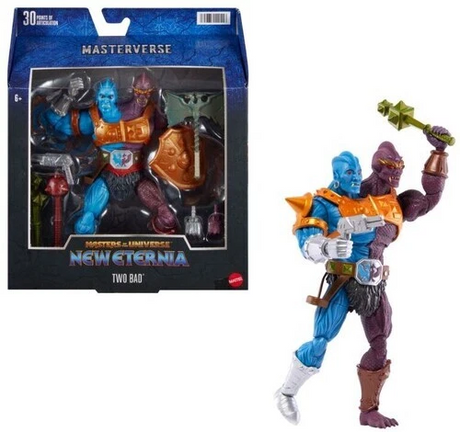 Mattel Collectible - Masters of the Universe Masterverse Two-Bad Action Figure Figurine
