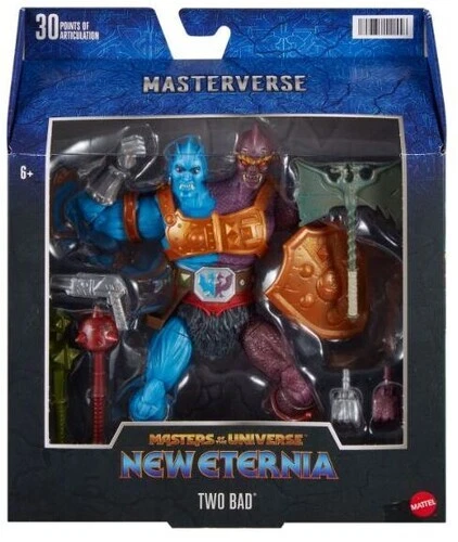 Mattel Collectible - Masters of the Universe Masterverse Two-Bad Action Figure Figurine