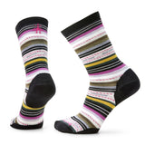 Smartwool Everyday Margarita Womens Merino Crew Socks - Black - M