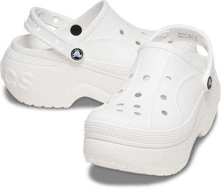 Crocs Bella Adult Clogs - White - Mens US 5/Womens US 7 (Sandals/Slides)