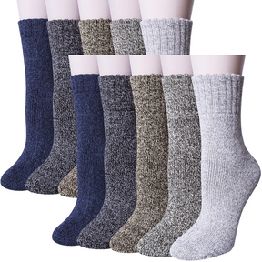 12x Womens Pairs Thick Wool Blend Work Socks Heavy Duty Outdoor Warm (EU37-EU41)