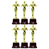6x 22cm Award Trophy Bulk Pack - Champions/Winners/Party/Achivement