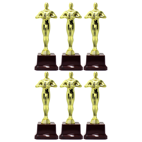 6x 24.5cm Award Trophy Bulk Pack - Champions/Winners/Party/Achievement