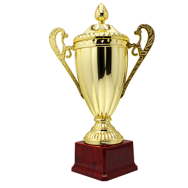 Large Classic Gold Trophy Cup - Novelty Winners Prize (Achievement Award)