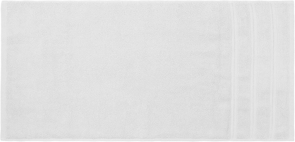 10x 100% Cotton Hand Towels Face Washers Bulk (34x74cm) in Plain White