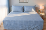 Baltic Pure Cotton Fitted Bed Sheet + Pillowcase Set