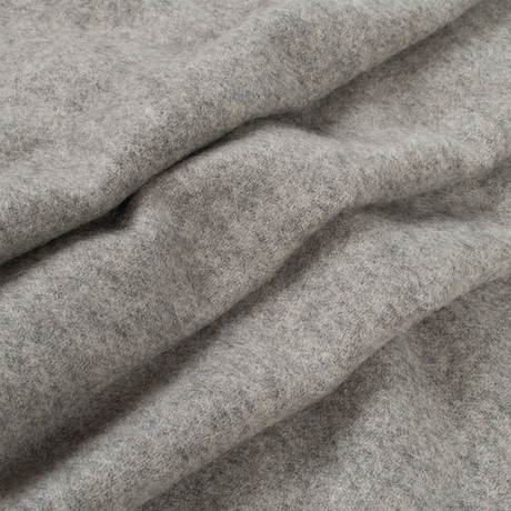 Dents Heritage Plain Cashmere Wool Scarf - Dove Grey (w/ Tassels & Gift Box)
