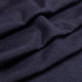 Dents Heritage Plain Cashmere Scarf - Navy Blue (w/ Tassels & Gift Box)