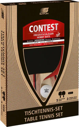 Sunflex Contest 2 Player Table Tennis Gift Set with Balls