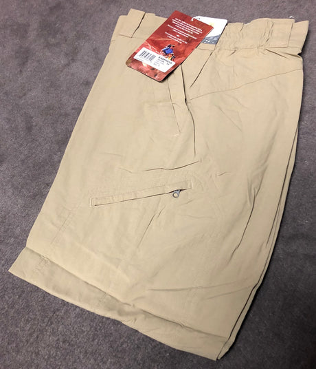 ExOfficio Womens Nomad Hiking & Trekking Pants - Wrinkle Resistant - Light Khaki