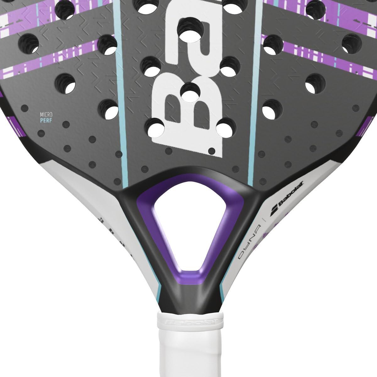 Babolat Dyna Spirit Padel Racquet Adult in Black/Purple