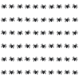 60x Mini Fake Spiders Pack - Trick/Prank Halloween Scary Arachnid Bug Toy (Party Gag)